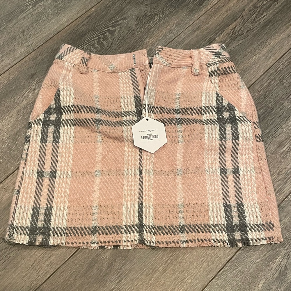Paper Crane Kingsley Plaid Skirt